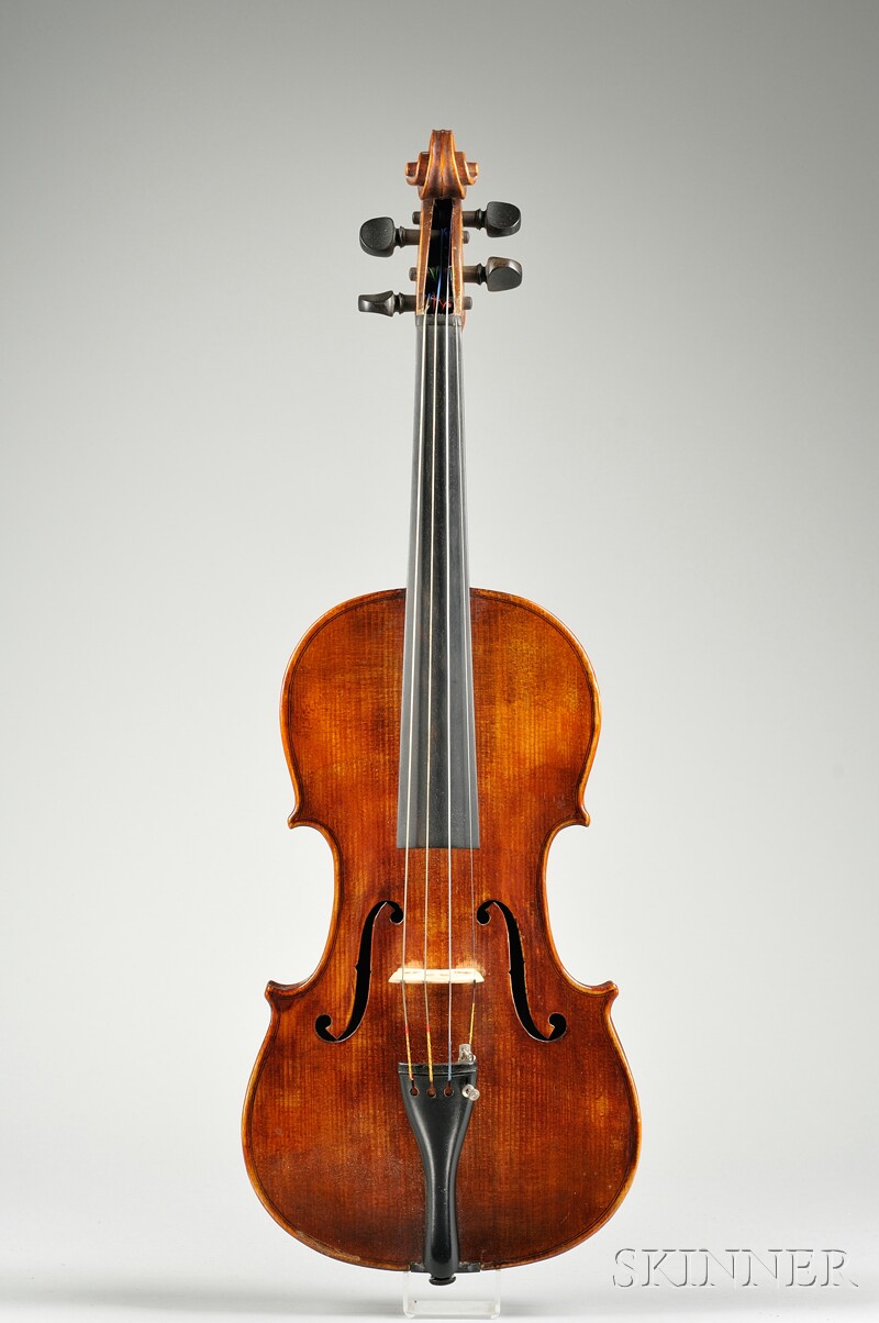 Appraisal: German Violin c unlabeled length of back mm