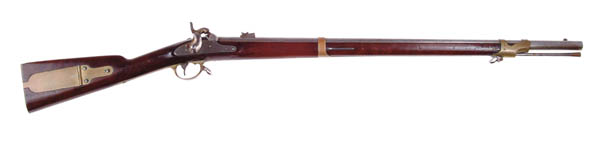 Appraisal: ROBINS LAWRENCE MISSISSIPPI RIFLE Cal Standard rifle with usual markings