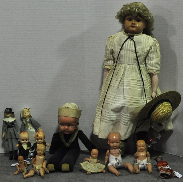 Appraisal: Bx German Celluloid Dolls