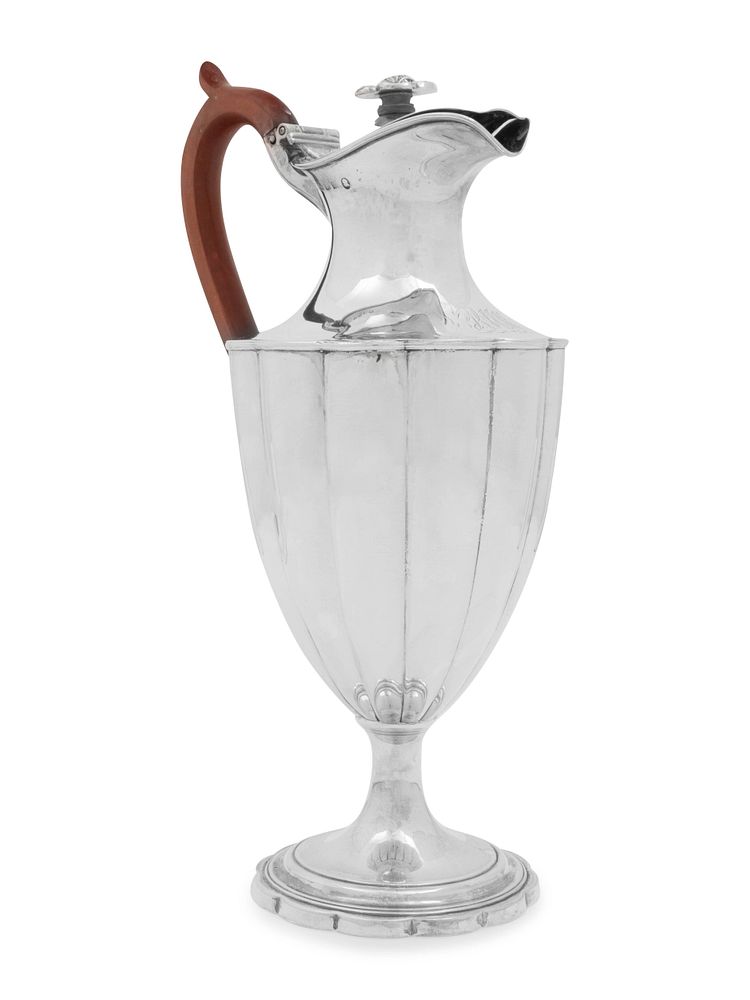 Appraisal: A George III Silver Ewer A George III Silver Ewer