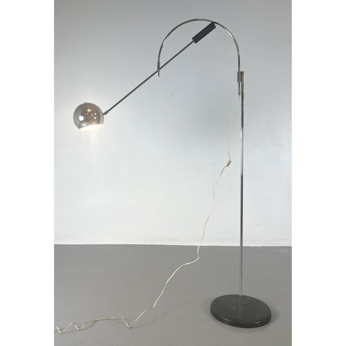 Appraisal: Robert Sonneman for Kovacs Orbit floor lamp Adjustable arm Dimensions