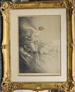 Appraisal: Louis Icart French Louis Icart French - Zest etching signed