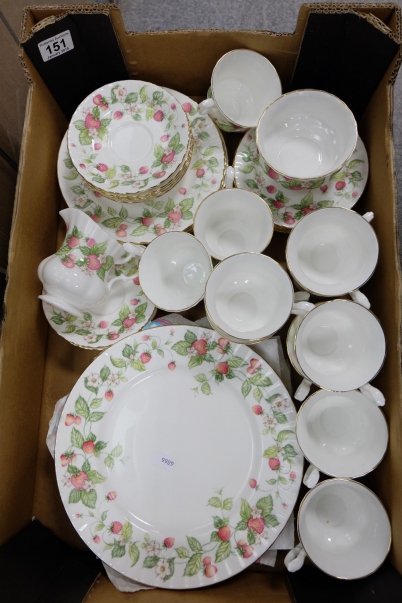 Appraisal: A good collection of Royal Albert Lyndale dinnerware to include