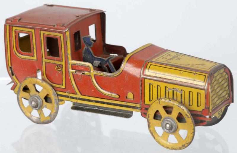 Appraisal: Tin Litho Automobile Penny Toy French Marked CR France on