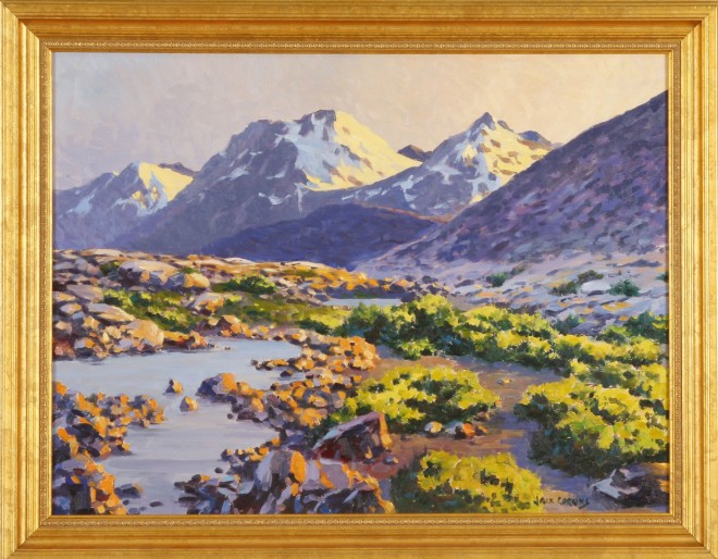 Appraisal: Jack Banham Coggins Mountain Rock Garden oil on canvas board