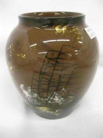 Appraisal: Rookwood Art Pottery Scenic Vase by William P McDonald done