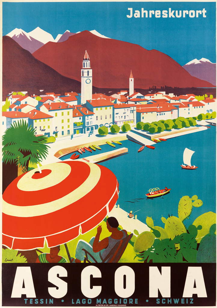 Appraisal: OTTO ERNST - ASCONA x inches x cm A Trub