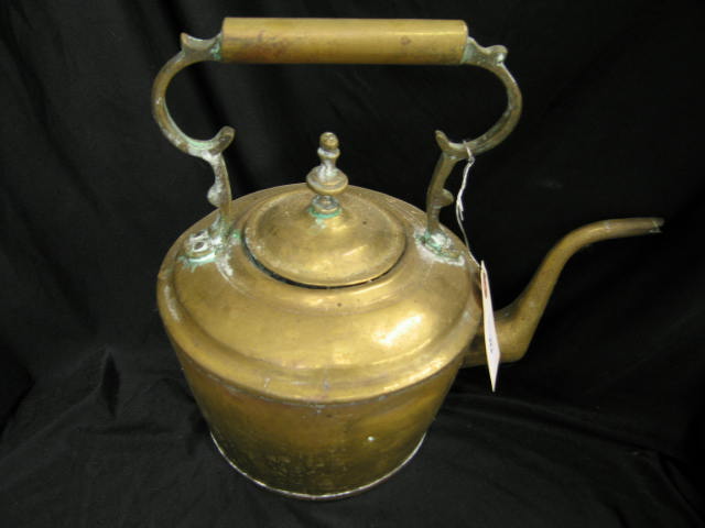 Appraisal: Early Brass Kettle