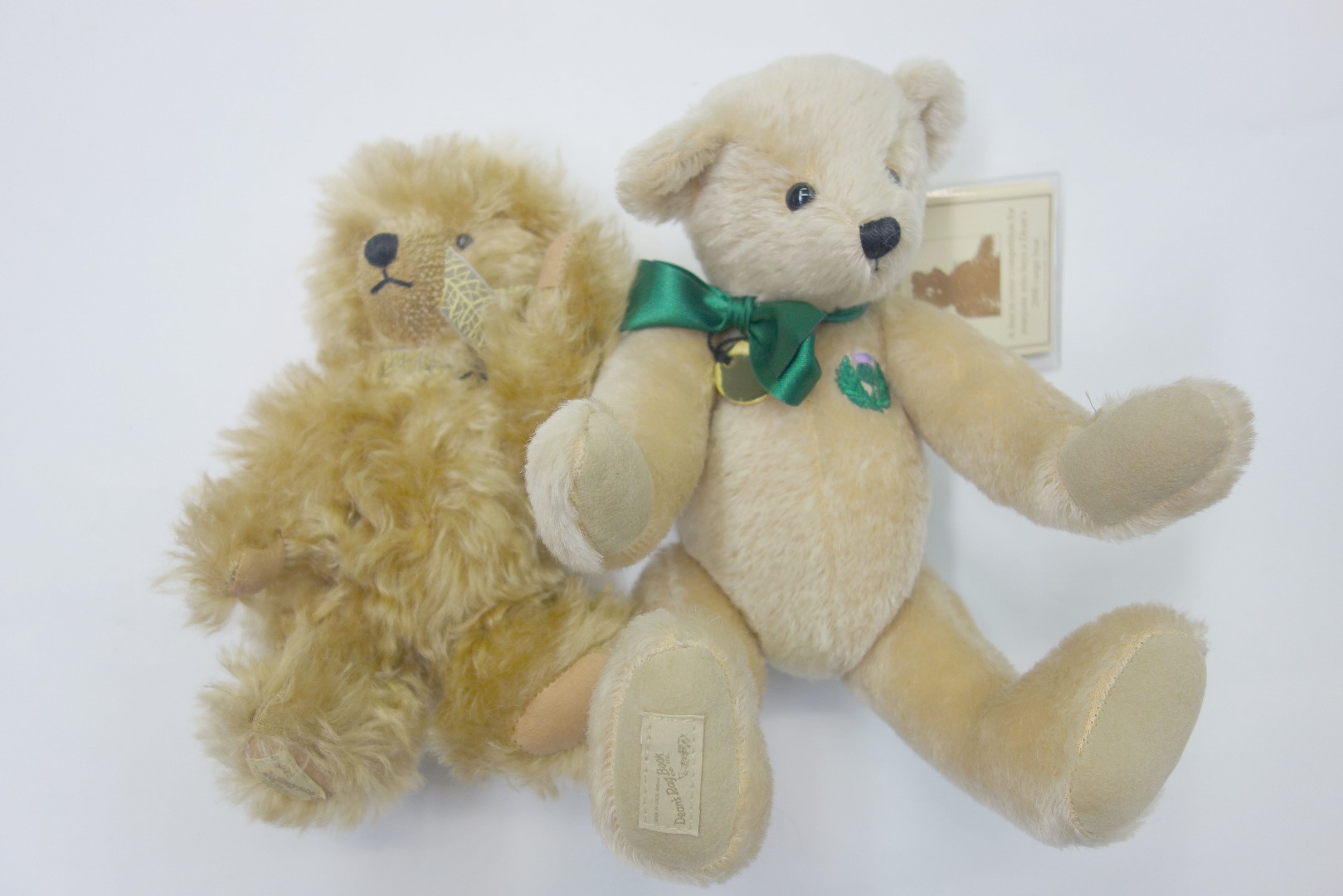 Appraisal: A Deans teddy Scottish bear and another Lenny bear