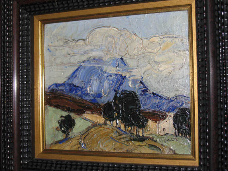 Appraisal: MARJORIE HENRY IRISH - Pair of Irish landscapes oil paintings