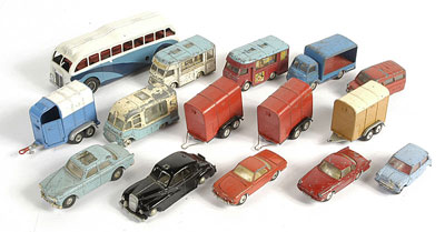 Appraisal: Corgi group of Cars - including Mettoy Clockwork Coach untested