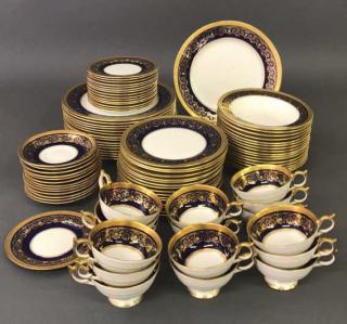 Appraisal: Ansley Bone China Ansley bone china to include sixteen service