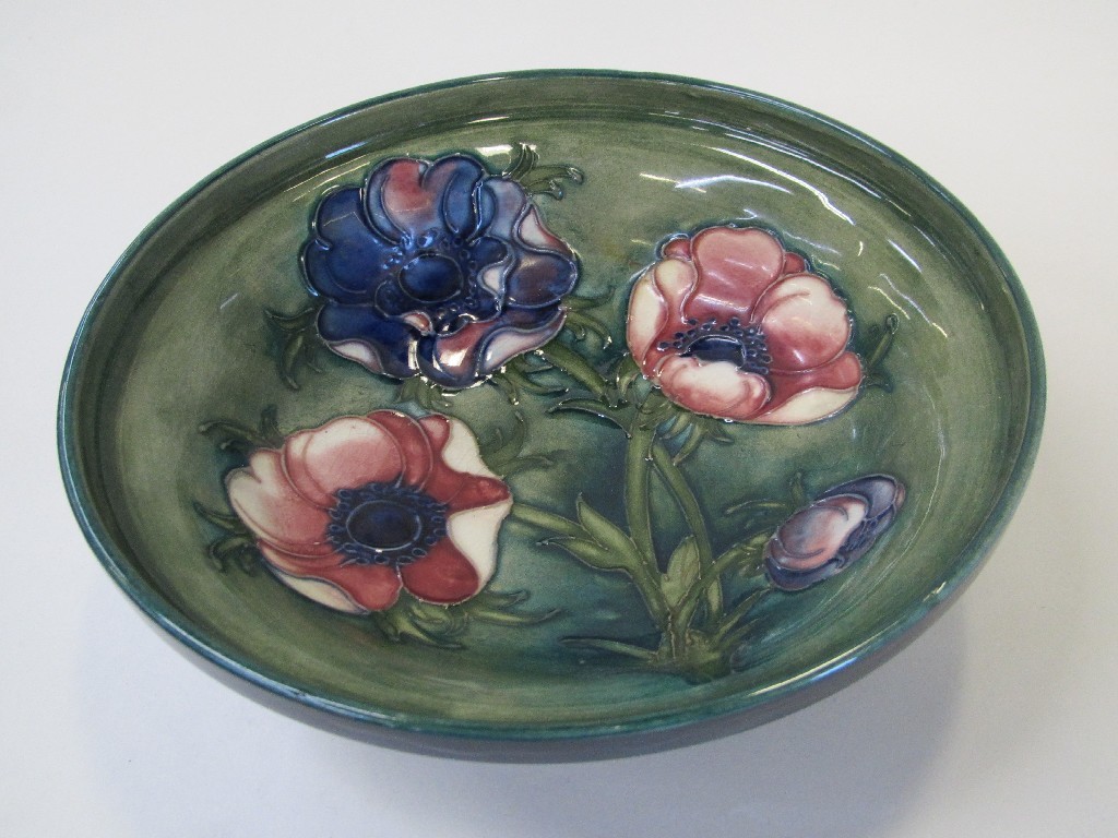 Appraisal: Moorcroft anemone bowl diameter