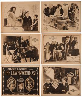 Appraisal: The Leavenworth Case Whitman Bennett x Set of eight lobby