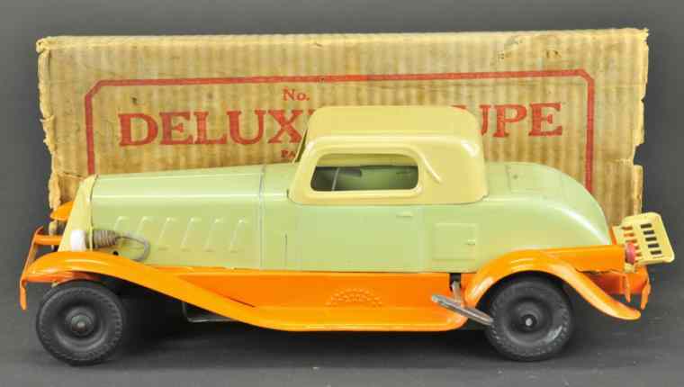 Appraisal: DELUXE COUPE Girard partial box included great color scheme orange