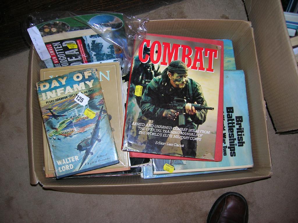 Appraisal: Another assorted lot of military books -