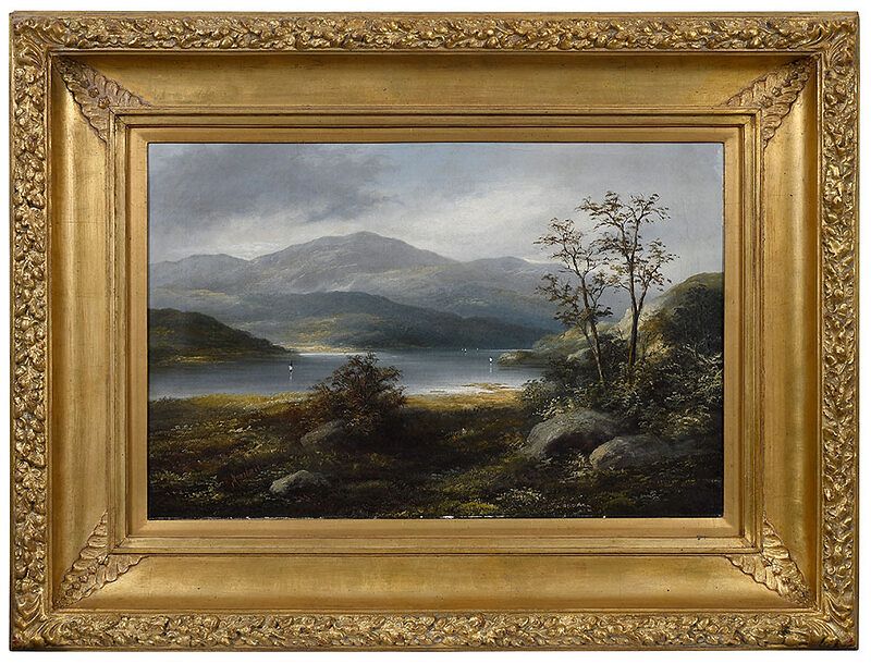 Appraisal: Roberto Angelo Marshall British - Loch Awe Scotland signed lower