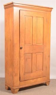 Appraisal: Pennsylvania th Century Softwood Wardrobe Pennsylvania th Century Softwood Wardrobe