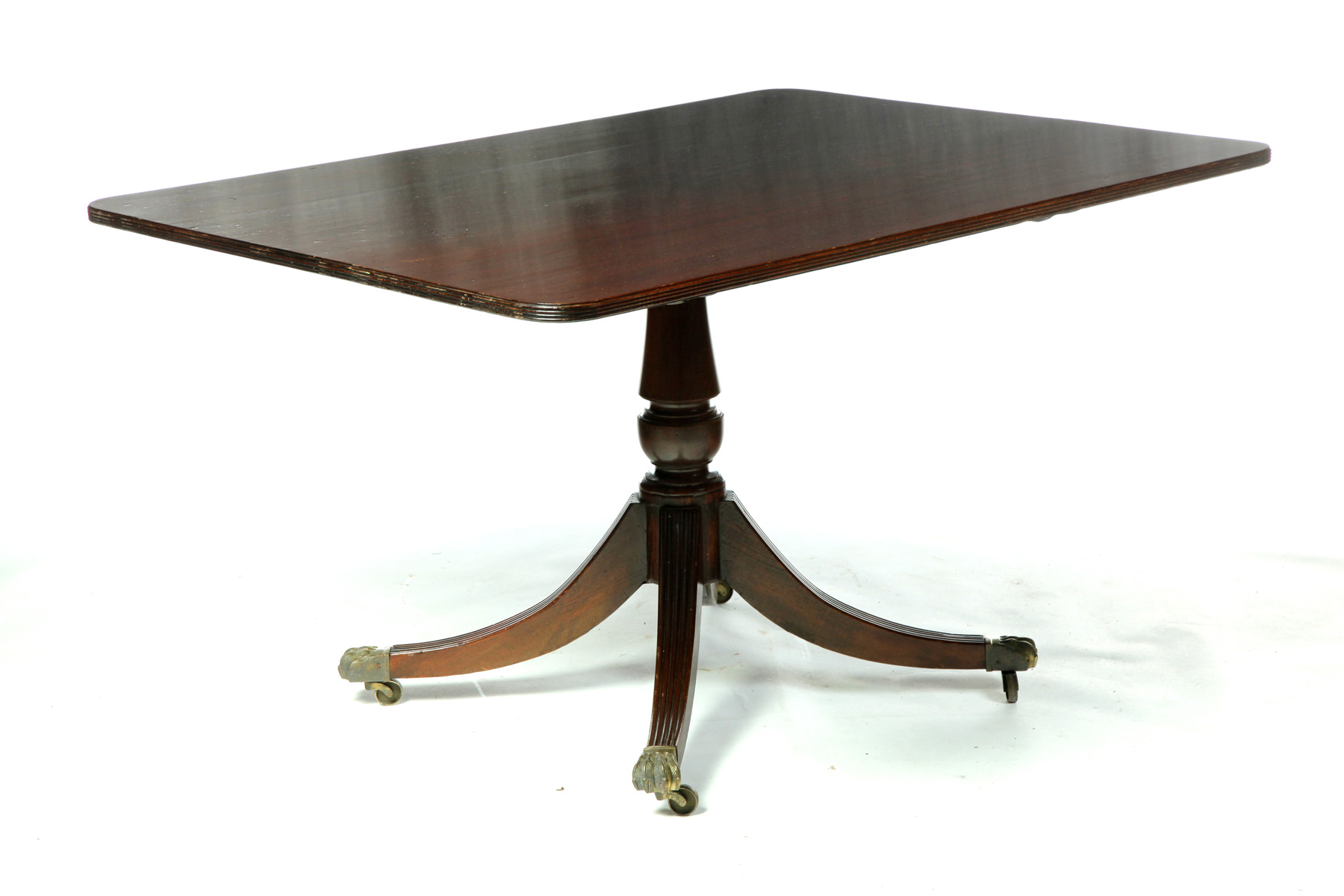 Appraisal: FEDERAL-STYLE TILT-TOP BREAKFAST TABLE American th quarter- th century mahogany