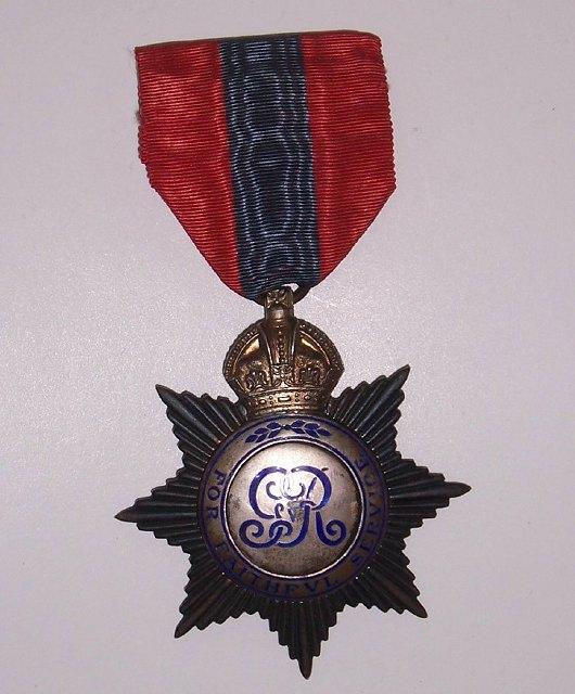 Appraisal: The Imperial Service Medal George V silver enamels for Faithful