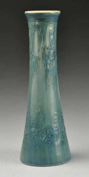 Appraisal: Newcomb College Tall Bud Vase Description Great high-gloss glaze Marked