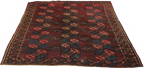 Appraisal: An Ersari Carpet ca A handsome Ersari carpet ca with