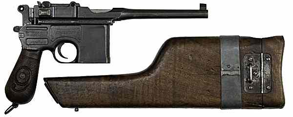 Appraisal: Mauser C ''Red '' Broomhandle Pistol with Shoulder Stock Holster