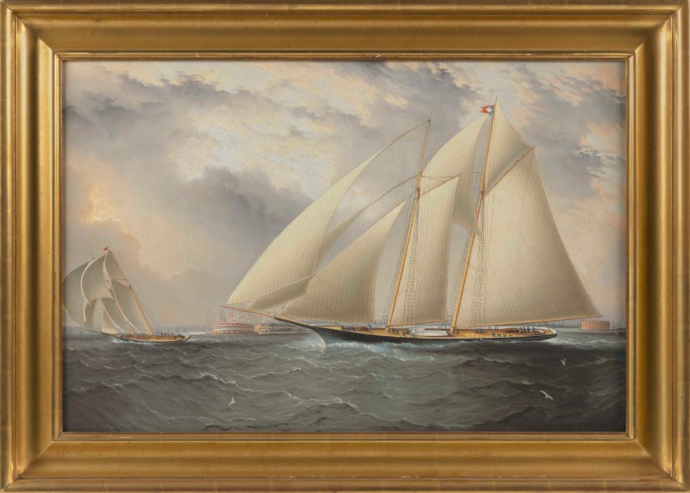 Appraisal: FINE REPRODUCTION OF A JAMES E BUTTERSWORTH PAINTING OF THE