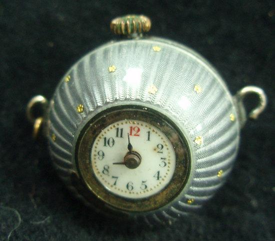 Appraisal: A late th Century spherical watch in a ct old