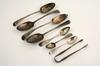 Appraisal: SILVER LOT - Lot of pieces of th c English