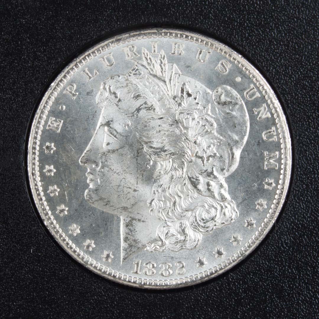 Appraisal: U S Silver Dollar Morgan type -CC MS- in GSA