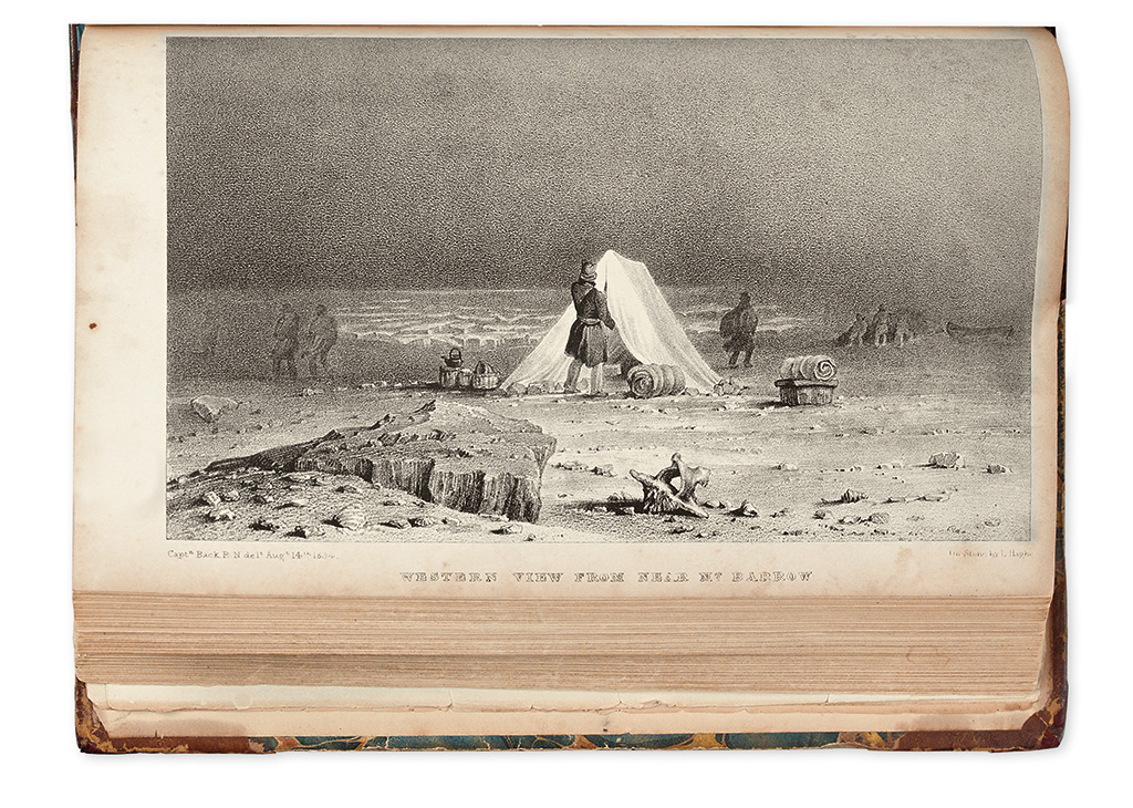 Appraisal: ARCTIC Back George Narrative of the Arctic Land Expedition to