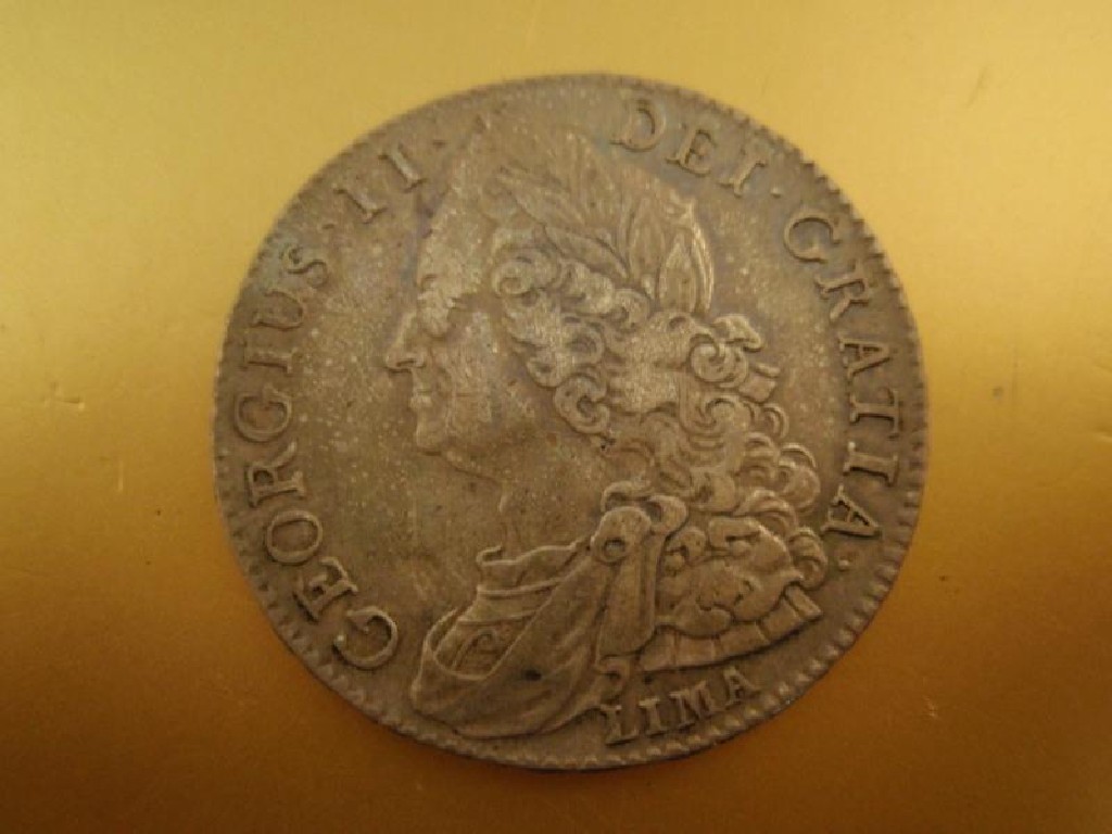 Appraisal: A Lima half crown