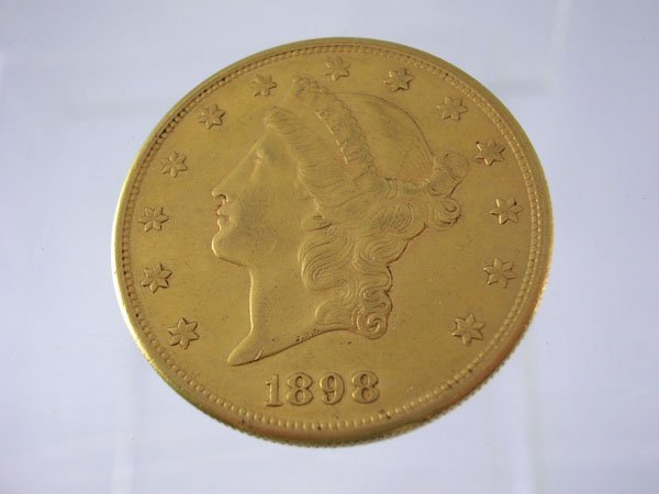 Appraisal: -S gold piece CONDITION Choice Extremely Fine