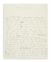 Appraisal: CRONIN ARCHIBALD JOSEPH Autograph Manuscript Signed A J Cronin in