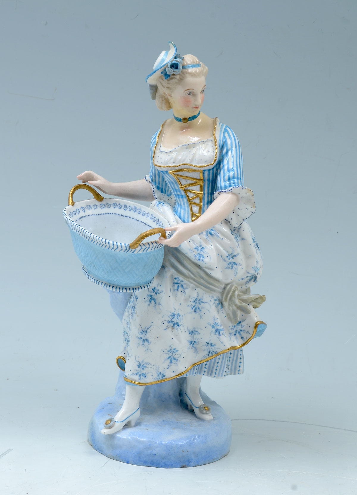 Appraisal: VION BAURY SEVRES PORCELAIN FIGURE th century French porcelain figure