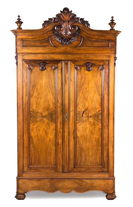 Appraisal: Sale Lot A Victorian Mahogany Armoire late th century having