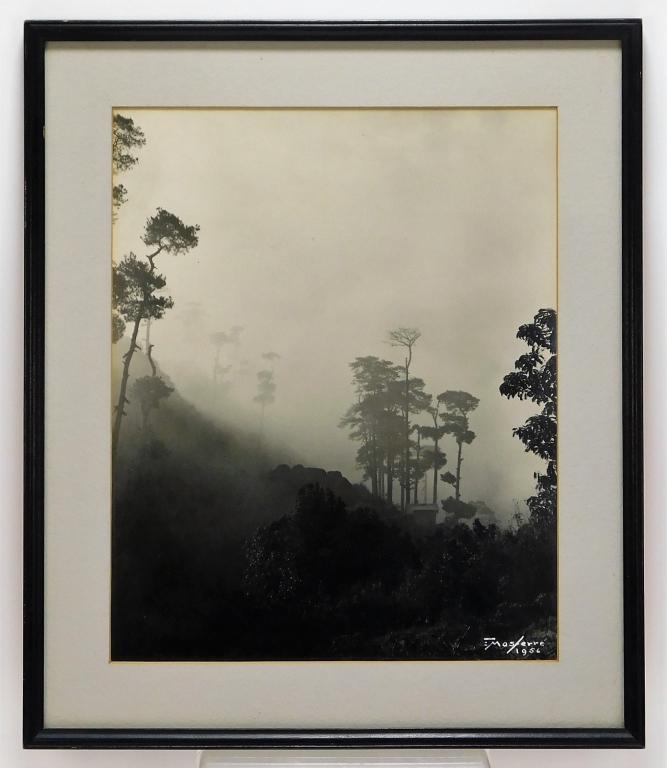 Appraisal: EDUARDO MASFERRE PHILIPPINE LANDSCAPE PHOTOGRAPH Philippines - Black and white