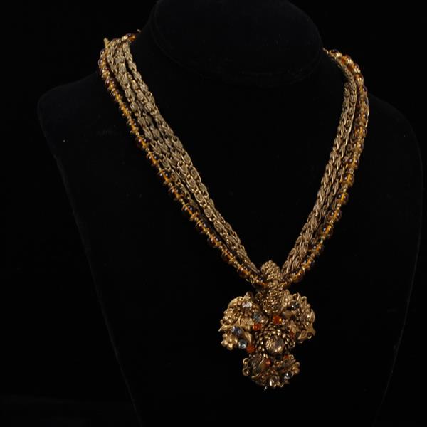 Appraisal: Amourelle Frank Hess for Kramer Vintage Costume Jewelry Multi Strand