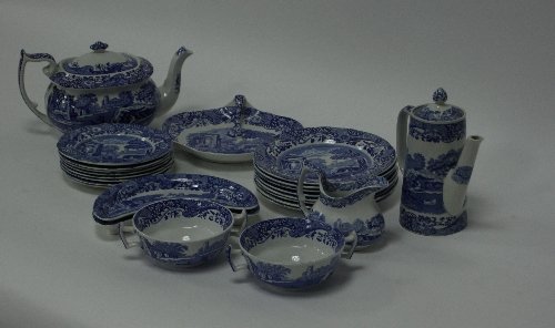 Appraisal: A collection of Copeland Spode blue and white transfer printed