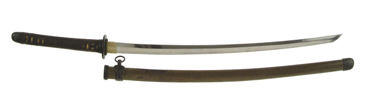 Appraisal: JAPANESE WWII PATTERN OF MARINE SWORD Often called a landing