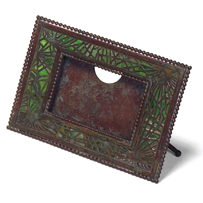 Appraisal: Tiffany Studios frame pine needle pattern