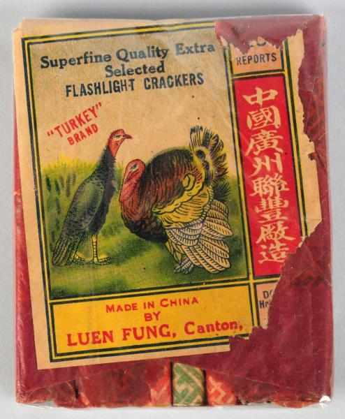 Appraisal: Turkey -Pack Firecrackers Class Manufactured by Luen Fung Canton Very