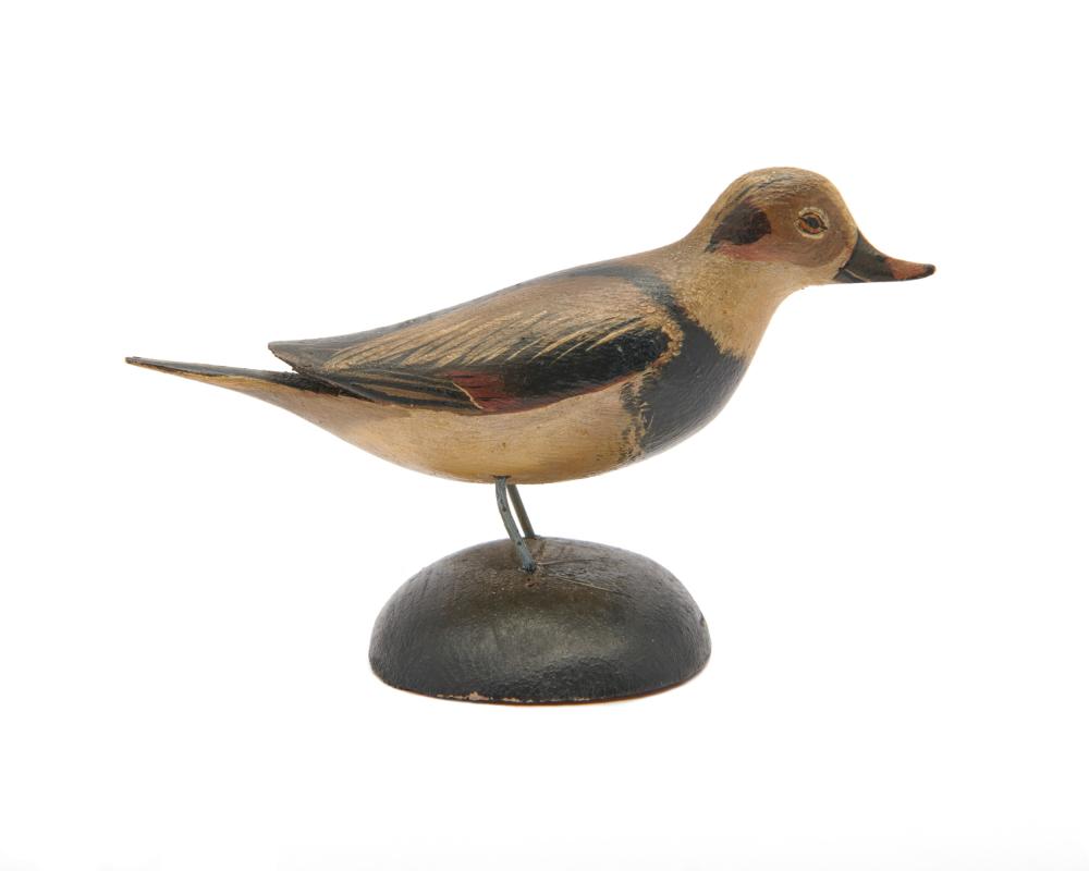 Appraisal: A ELMER CROWELL Miniature Old Squaw stamped A E CROWELL