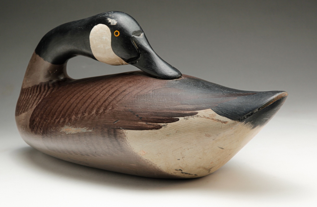 Appraisal: AMERICAN CANADA GOOSE DECOY Second half th century Life size