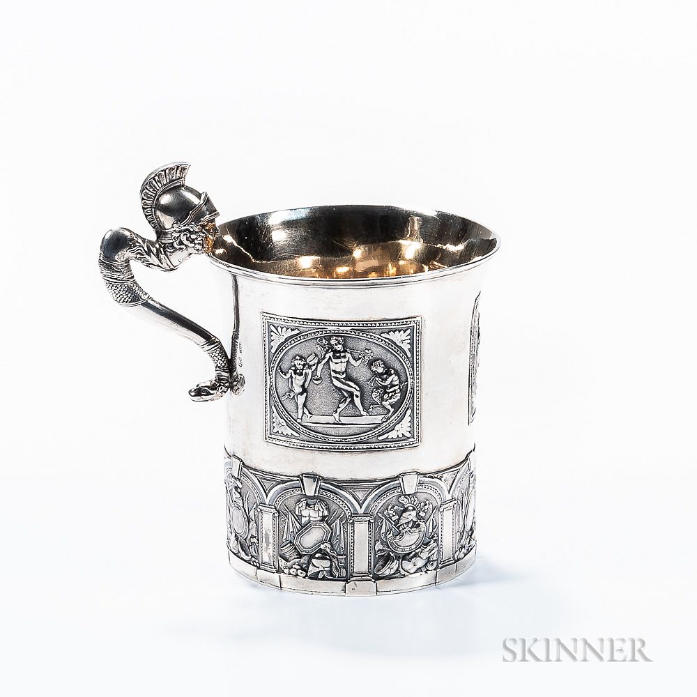 Appraisal: Russian Silver Cup Russian Silver Cup St Petersburg c Alexander