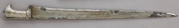 Appraisal: A large Khyber knifeprobably early th century The single edged