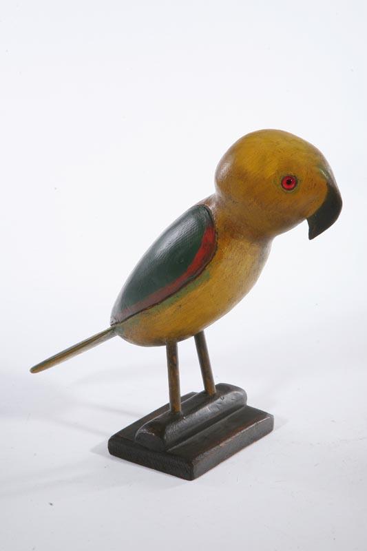 Appraisal: FOLK ART PARROT Made by the Old Ohio Carver Ohio