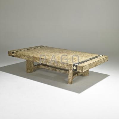 Appraisal: T H ROBSJOHN GIBBINGS WIDDICOMB MODERN Large coffee table Grand