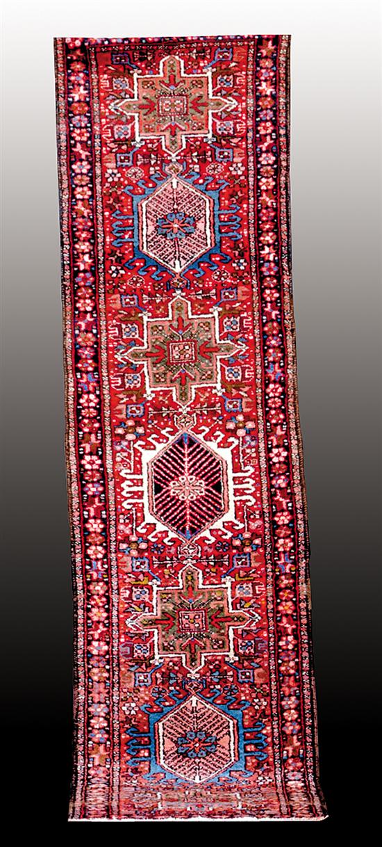 Appraisal: Persian Karajeh runner circa ' x '